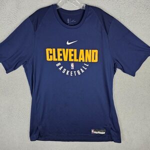 Cleveland Cavaliers T-Shirt Men XL Nike Dri-Fit NBA Basketball Sports Engineered